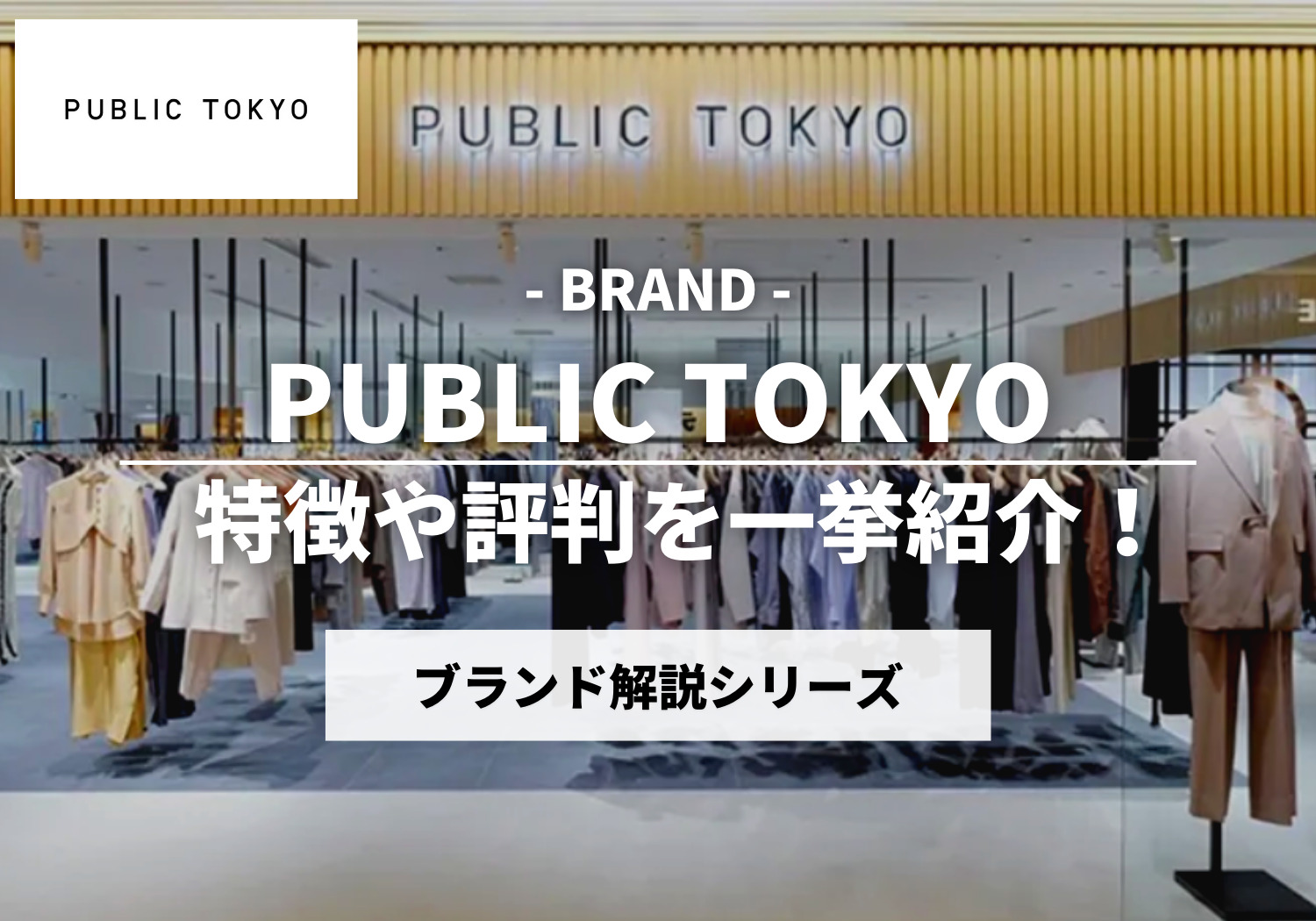 商品の状態が良い PUBLIC TOKYO その他